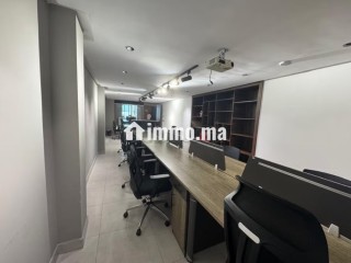 Bureau Prime 378 M² Aménagé Meublé En Location - Bureau à louer - Casablanca
