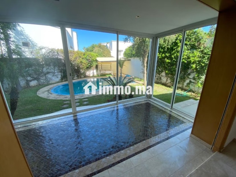 Villa avec ascenseur EN LOCATION à Hassan RABAT - Location Immobilier - Rabat - photo 7