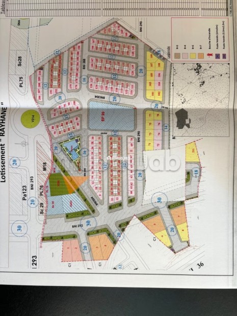 Terrain à vendre au loti Al Rayhane, El Hararine - Vente Immobilier - Tanger - photo 1