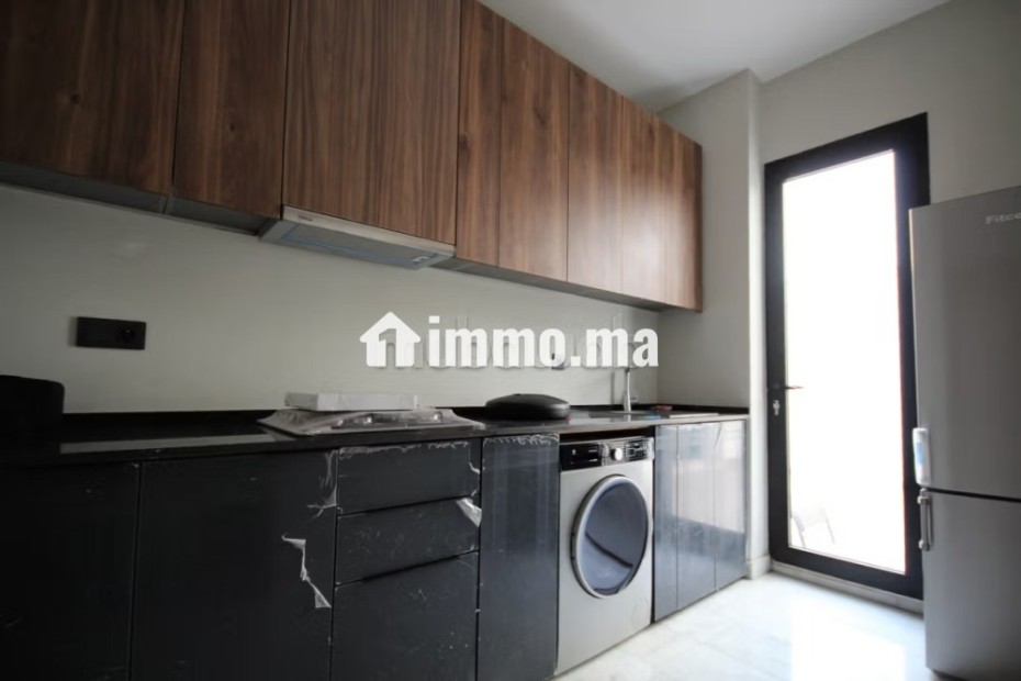 Loue palmier superbe meuble neuf 2 ch terrasse - Location Immobilier - Casablanca - photo 3