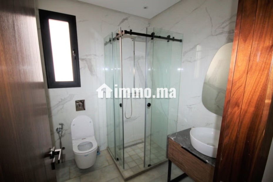 Loue palmier superbe meuble neuf 2 ch terrasse - Location Immobilier - Casablanca - photo 6