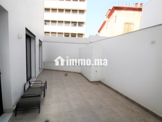 Loue palmier superbe meuble neuf 2 ch terrasse - Appartement à louer - Casablanca