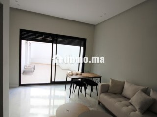 Loue palmier superbe meuble neuf 2 ch terrasse - Appartement à louer - Casablanca