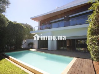 Loue luxe villa moderne 700 m² piscin residence - Villa à louer - Casablanca