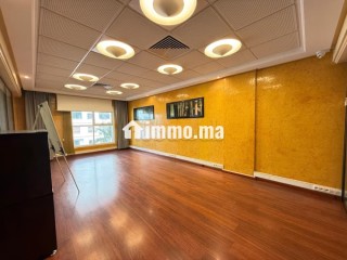 Bureau semi équipé 131 m² à louer - Bureau à louer - Casablanca
