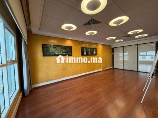 Bureau semi équipé 131 m² à louer - Bureau à louer - Casablanca