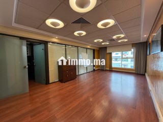 Bureau semi équipé 131 m² à louer - Bureau à louer - Casablanca