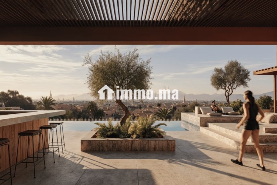 Appartement à vendre à Guéliz. Surface de 57 m² - Vente Immobilier - Marrakech - photo 4