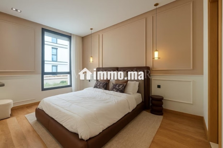 Location appartement 2chambres meublé moderne avec terrasse à Anfaplace,
Ain Diab - Location Immobilier - Casablanca - photo 6