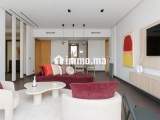 Location appartement 2chambres meublé moderne avec terrasse à Anfaplace,
Ain Diab - Appartement à louer - Casablanca