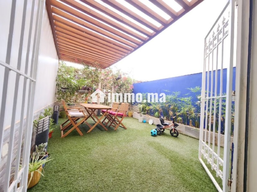 Appart rénové avec jardin privatif en résidence fermée Californ - Vente Immobilier - Casablanca - photo 1