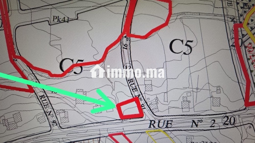 Vente terrain à Route Nationale Assilah. Surface de 549 m² - Vente Immobilier - Tanger - photo 1