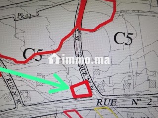 Vente terrain à Route Nationale Assilah. Surface de 549 m² - Terrain à vendre - Tanger