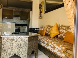 Appartements à louer à Guéliz. 3 chambres. Salon traditionnel marocain, résidence sécurisée - Appartement à vendre - Marrakech