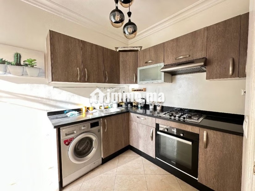 Appartement en location à Bourgogne Ouest. Surface totale 80 m². Meublé - Location Immobilier - Casablanca - photo 5