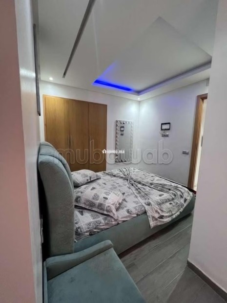Location saisonnière à Guéliz. Surface de 90 m². Antenne parabolique, résidence sécurisée - Vente Immobilier - Marrakech - photo 6
