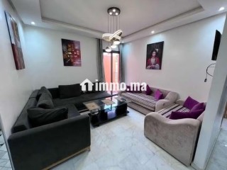 Location saisonnière à Guéliz. Surface de 90 m². Antenne parabolique, résidence sécurisée - Appartement à vendre - Marrakech