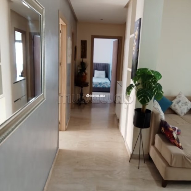 Location meublé Bourgogne salon 3 chambres - Location Immobilier - Casablanca - photo 8