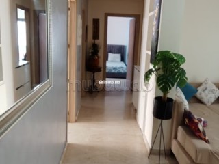 Location meublé Bourgogne salon 3 chambres - Appartement à louer - Casablanca