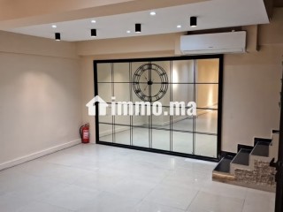 Magasin de luxe alouer 160m a maarif Casablanca - Appartement à louer - Casablanca