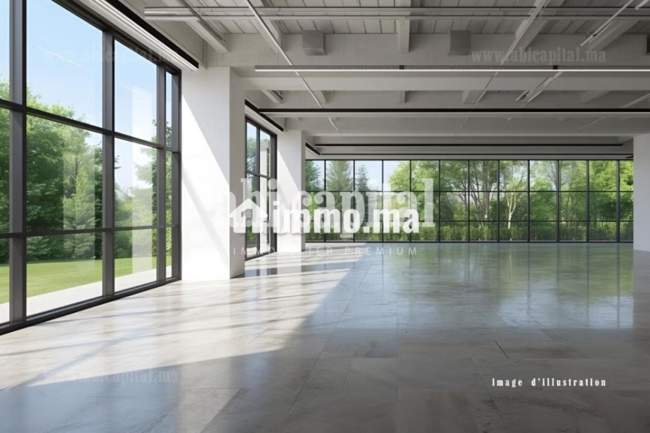 Plateau de bureaux aménagé de 108 m Rdj - Location Immobilier - Rabat - photo 1