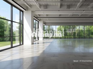 Plateau de bureaux aménagé de 108 m Rdj - Bureau à louer - Rabat