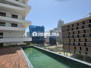 Studio Premium, Terrasse et Piscine à Débordement - Appartement à louer - Casablanca