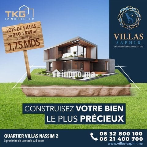 Lots de terrain pour villas - Vente Immobilier - Casablanca - photo 1