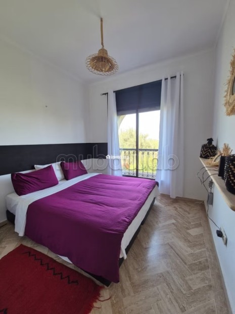 Dans très belle résidence, appartement meublé, 2 ch, terrasse et rooftop, vue Atlas - Vente Immobilier - Marrakech - photo 5