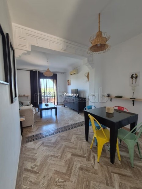 Dans très belle résidence, appartement meublé, 2 ch, terrasse et rooftop, vue Atlas - Vente Immobilier - Marrakech - photo 8