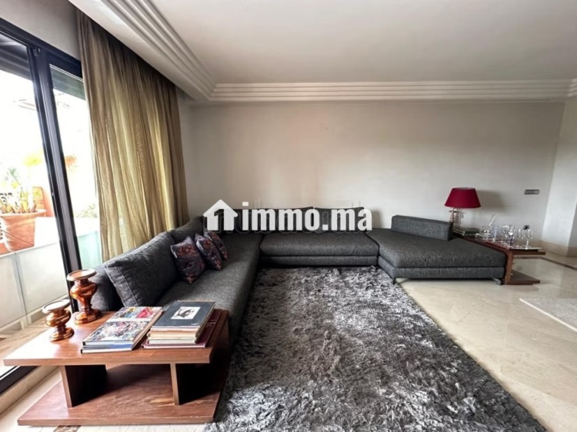 À louer: appartement 125m² à majorelle avec terrasse - Location Immobilier - Marrakech - photo 5