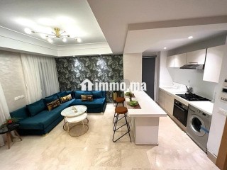 Appartement à louer 63 m² à Casa finance City - Appartement Location Vacances - Casablanca