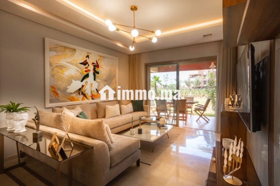 Appartement Rez de Jardin Meublé à Prestigia - Location Immobilier - Marrakech - photo 1