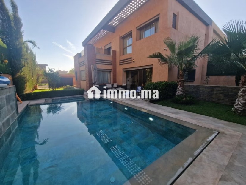 Belle villa meublée avec piscine, hammam, tennisis golf - Location Immobilier - Marrakech - photo 1