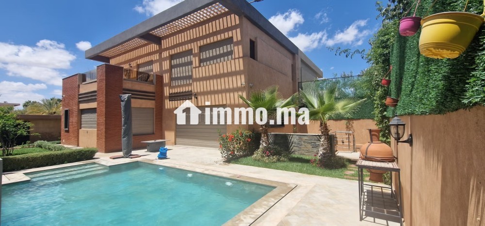 Belle villa meublée avec piscine, hammam, tennisis golf - Location Immobilier - Marrakech - photo 6