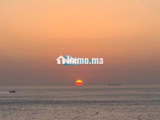 Terrain à vendre avec projet de villa prêt à construire – Vue exceptionnelle sur mer à jbila achakar - Villa à vendre - Tanger