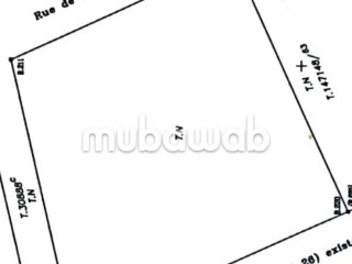 Terrain en vente à Dar Bouazza. Superficie 714 m² - Terrain à vendre - Dar Bouazza