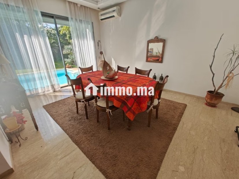 Maison de luxe à vendre à Ville Verte. 7 pièces. Belle terrasse et jardin - Vente Immobilier - Bouskoura - photo 5