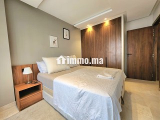 Bel appartement en location à Ferme Bretonne Hay Arraha. Surface totale 60 m². Bien meublé - Appartement à louer - Casablanca