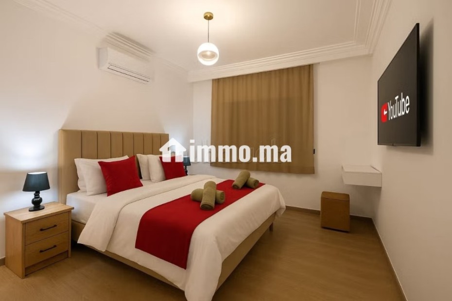Location d'une maison à Béni Mellal. Surface totale 96 m². Bien meublé - Location Immobilier - Beni Mellal - photo 1
