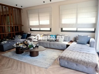 Superbe villa à location à Bouskoura, 6 chambres - Villa à louer - Bouskoura