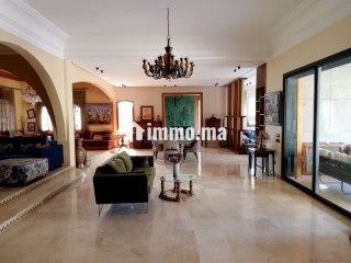 Superbe villa à location à Bouskoura, 6 chambres - Villa à louer - Bouskoura