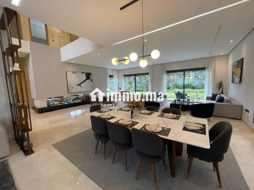Location villa meublé de haut standing à Souissi - Location Immobilier - Rabat - photo 4