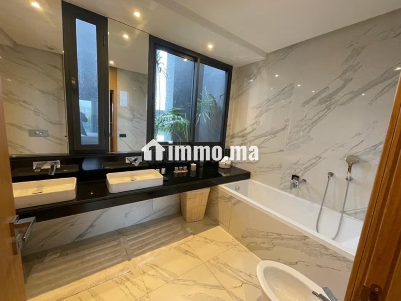Location villa meublé de haut standing à Souissi - Location Immobilier - Rabat - photo 8