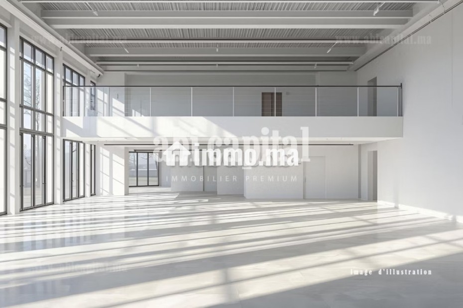 Showroom aménagé de 334 m² rez‑de‑chaussée - Location Immobilier - Rabat - photo 1