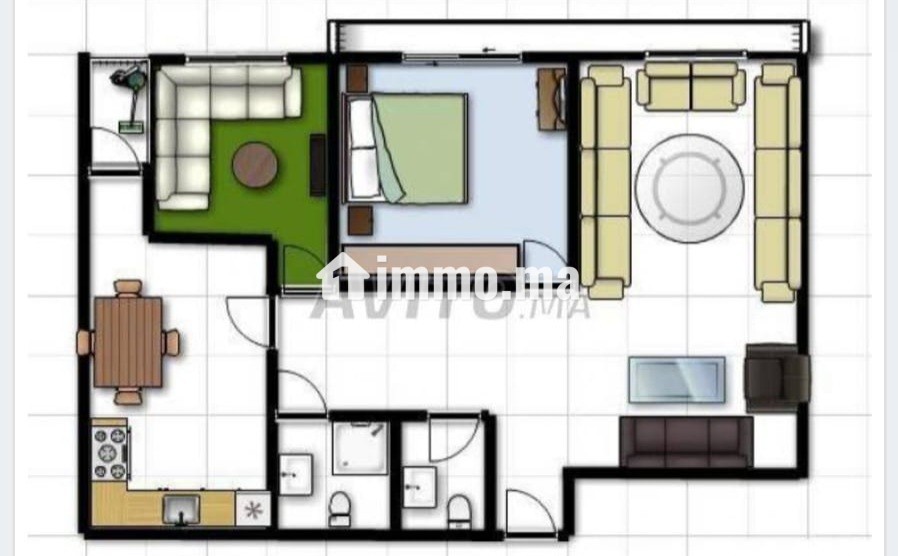 Appartement à vendre Oulfa zoubir Casablanca - Vente Immobilier - Casablanca - photo 3