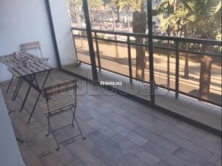 Habit immobilier met en location un bel appartement meublé avec 3 terrasses - Appartement à louer - Casablanca