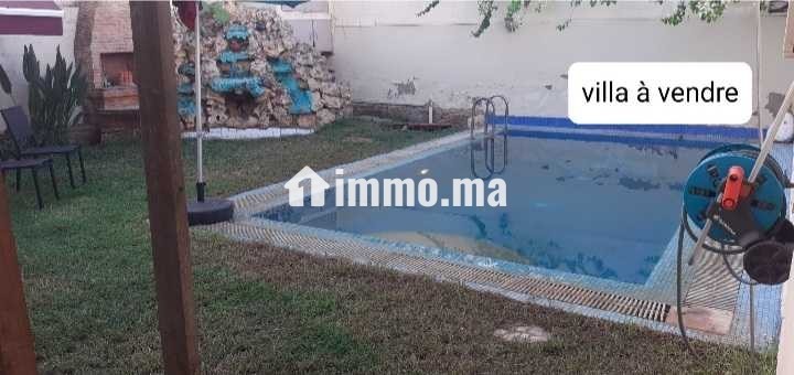 Villa de 418m2 à vendre avec piscine et puits - Vente Immobilier - Casablanca - photo 1
