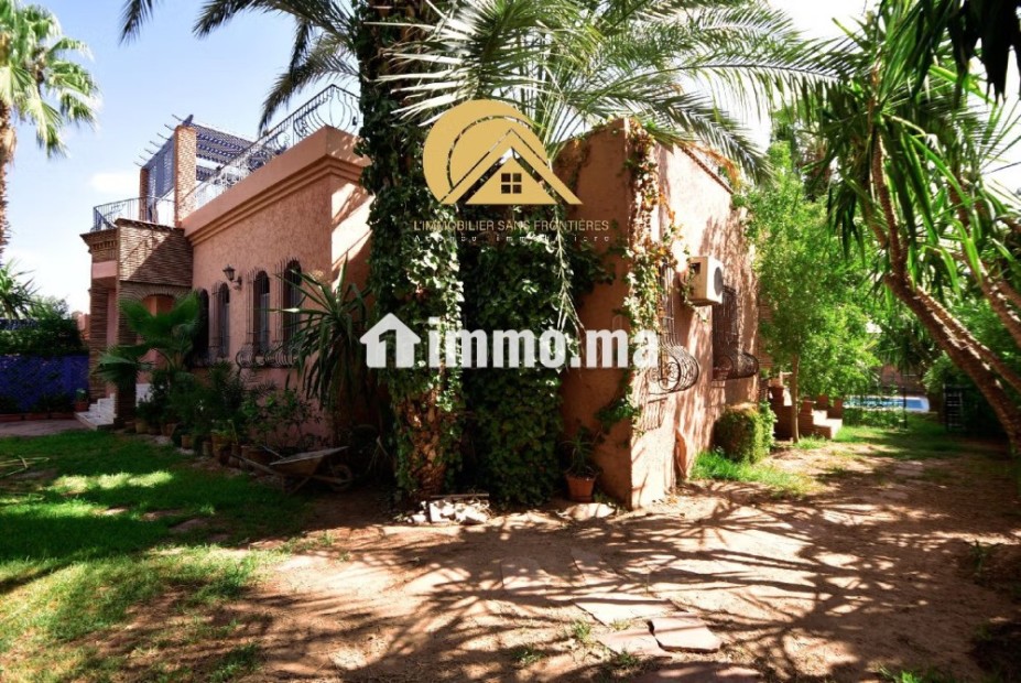 Villa meublée à vendre 1010m² Targa Marrakech - Vente Immobilier - Marrakech - photo 3