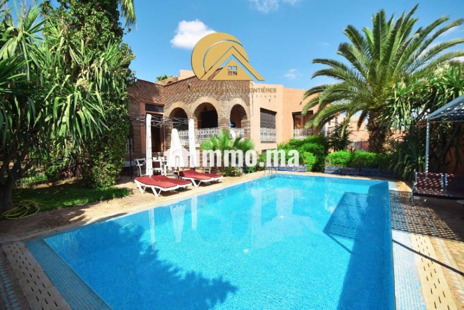 Villa meublée à vendre 1010m² Targa Marrakech - Vente Immobilier - Marrakech - photo 4